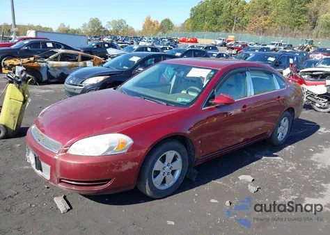 2008 Chevrolet Impala Lt from USA, damaged, VIN 2G1WT58N289231460